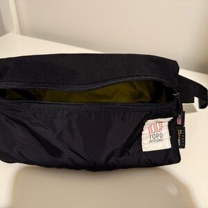 Topo Designs Black Toiletry Bag